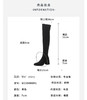 Westory2025年冬季方头高跟弹力收腿过膝高靴W25DI86091 商品缩略图7