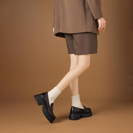 超轻超百搭厚底乐福鞋 商品图5