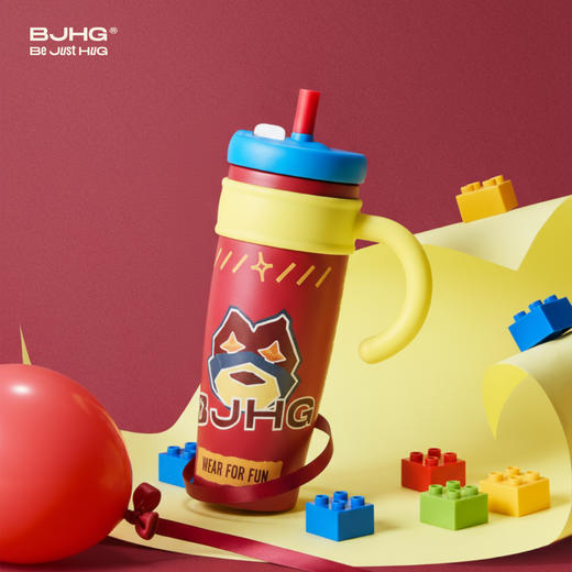 BJHG不计后果办公便携保温杯2025新款大容量趣味潮牌设计感水杯 商品图0