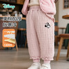 迪士尼2025秋冬新款女童夹棉加厚休闲长裤户外防风保暖卫ZD4EK016 商品缩略图2