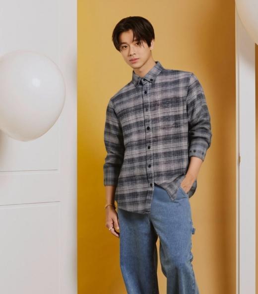 佐丹奴男装25年商场同款秋冬款纯棉厚衬衫01045625 商品图4