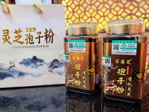 长白山破壁灵芝孢子粉250克/罐增强免疫力术后恢复营养品保健品 商品图1