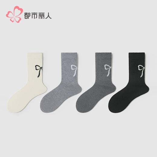 都市丽人袜子女士袜子暖柔女袜子女中筒袜LCHDF8 商品图1