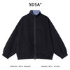 25108SDSA男士秋冬新款痞帅男装韩版简约纯色印花字母拉链立领夹克外套 商品缩略图2