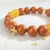 热卖！美哭了！戚龙珠 灵珠富贵双全系列合香珠手串 黄玛瑙+六种香材 非遗工艺 商品缩略图7