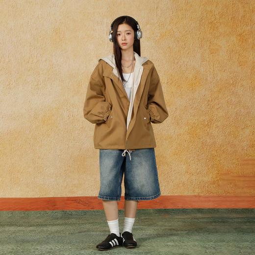 设计感连帽可拆卸风衣外套-纪念日百货门店同款166094334 商品图3