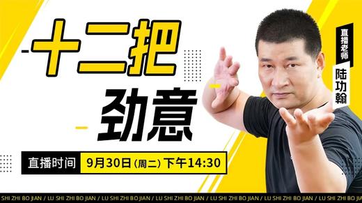 【9月30日】十二把劲意——功夫课堂 商品图0
