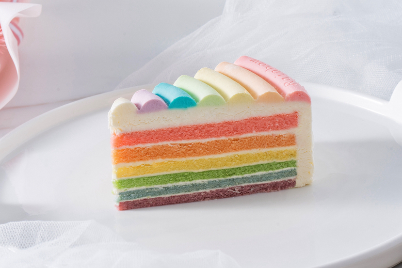 彩虹芝士蛋糕