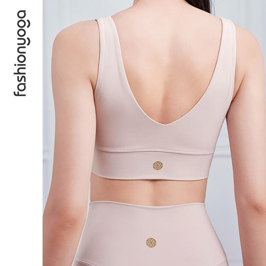 凡圣瑜伽金标裸感简约圆领金标BRA  FC14165 商品图9
