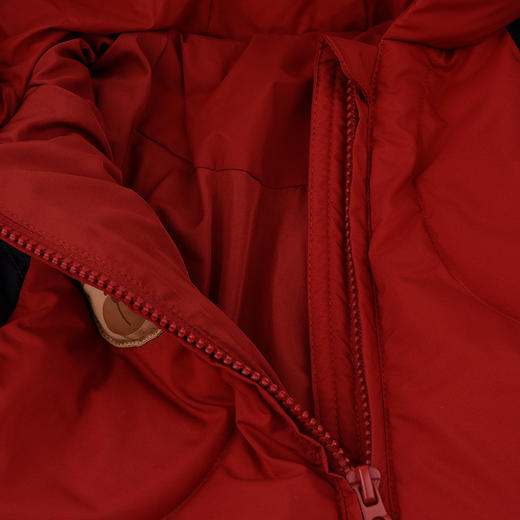 棉果果冬季新品男童女童红色涤丝纺羽绒保暖加厚三防面料羽绒爬衣羽绒连体衣M512722925612 商品图4