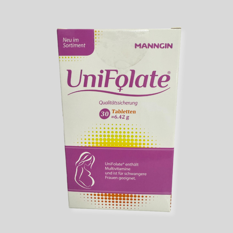 【400ug活性叶酸】优利叶@叶酸营养素片(活性叶酸) 德国进口