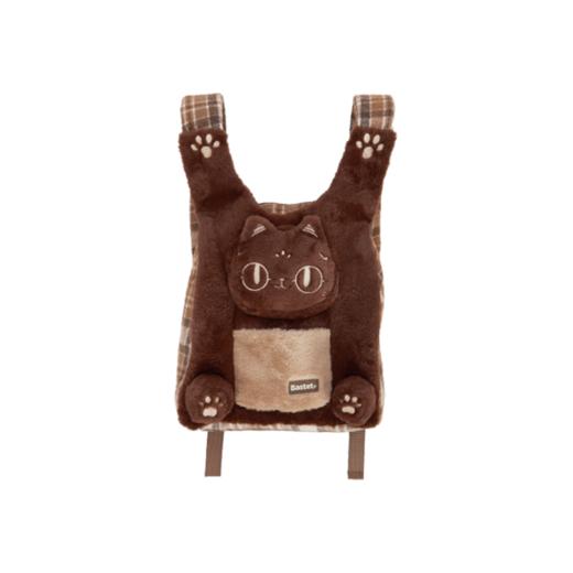 大英博物馆 巴斯特系列 萌猫背带 公仔娃包 毛绒双肩包 商品图5