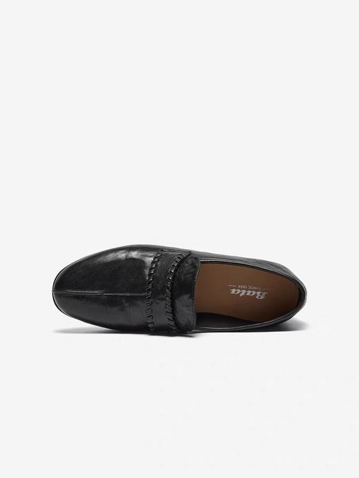 【云粉节】【拔佳】BF楼Bata乐福鞋女2026春款复古英伦风牛皮通勤一脚蹬23012AA6   吊牌价959   活动价669 商品图3