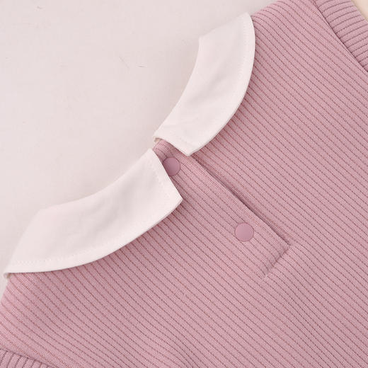 棉果果冬季新品女童抽条复合绒暖绒棉保暖假两件加绒卫衣M422180425728 商品图4