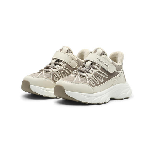 英氏幼儿稳步鞋运动鞋女童抗菌秋冬加绒保暖男童休闲鞋时尚潮流 商品图4