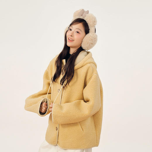 韩版连帽羊羔毛外套-纪念日百货门店同款166745328 商品图2