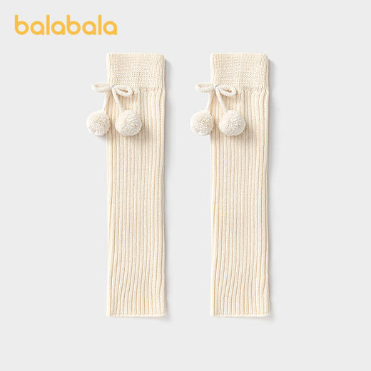 【商场同款】巴拉巴拉儿童袜子秋冬女童袜套中大童含羊毛堆堆袜套 商品图1