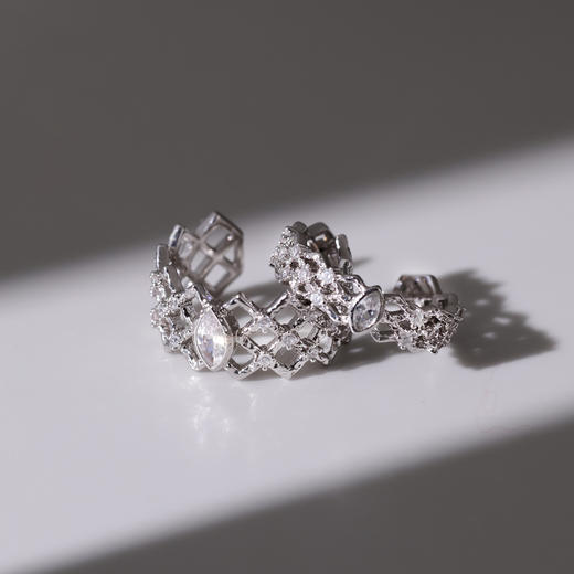 ARSIS｜流光系列 粼境波纹套戒 商品图6