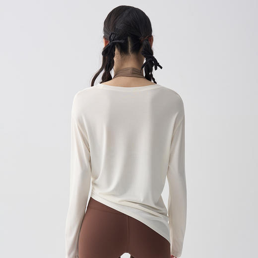 【限时秒】YOGACODE【火树银花系列】大码侧边镂空抽绳收腰显瘦运动罩衫DWI225570 商品图1