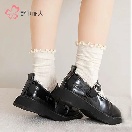 都市丽人袜子女童袜子精梳棉儿童袜子儿童中筒袜2双1组JCHDD4 商品图0