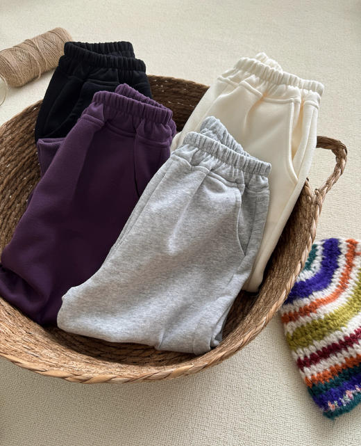 【有稚】软糯糯的宝藏运动卫裤(秋款) 商品图2