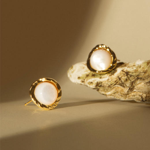 ARSIS 丨 流光系列 白月光耳钉 商品图8