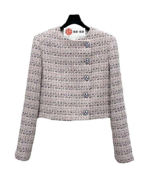 女款羊毛呢斜襟外套015 商品图0