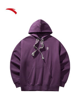 安踏凯里·欧文系列丨美式篮球连帽卫衣男女同款加绒套头衫172541702N