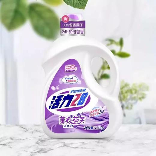 活力28洗衣液香水2.6KG家用洗衣液11.2斤清洁去渍持久留香温和护手 商品图5