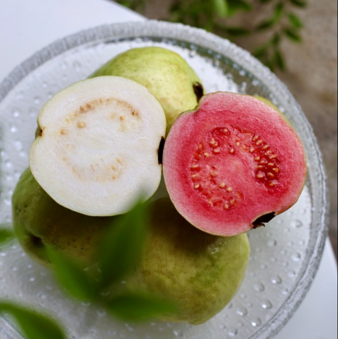 【奶油芭乐】长在树上的布丁  高颜值小清新  芭乐 甜柔糯‬滑