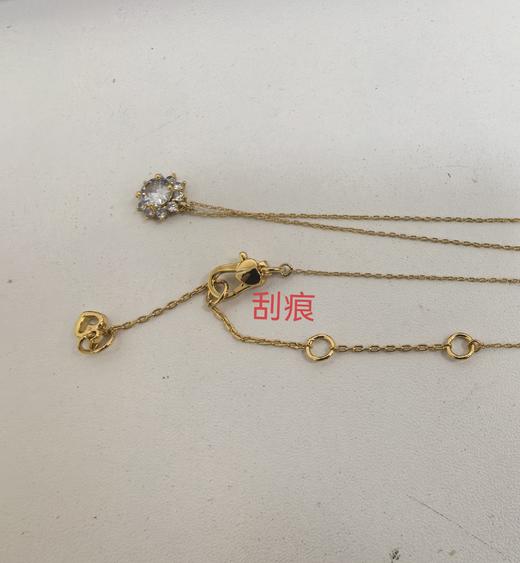196021115387 kate spade 店铺同款Sunny时尚轻奢光晕闪亮宝石设计项链 商品图5