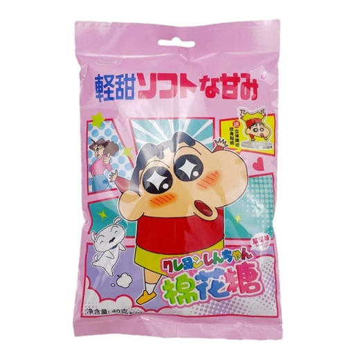 好心情棉花糖(草莓味)(蜡笔小新)40g（6939501817968） 商品图0