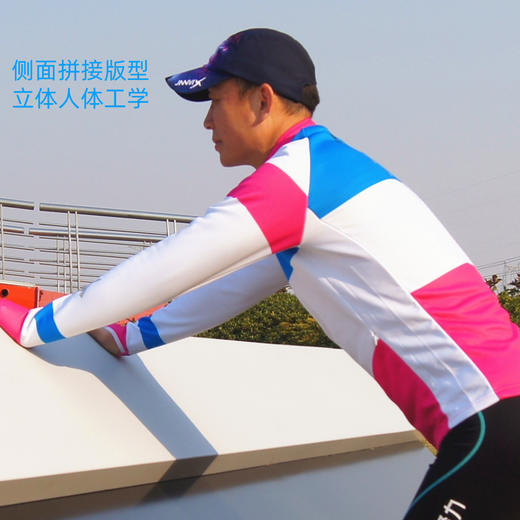 冠军男高密度透气保温加绒运动外套 商品图2