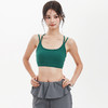 【限时秒】YOGACODE【火树银花系列】瑜伽背心女固定杯中强度美背健身服上衣DWC125682 商品缩略图2