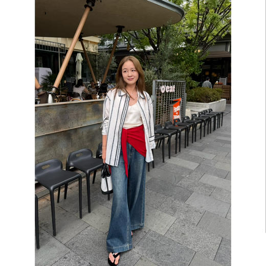 2509505    定位印花 亚麻天丝衬衫 商品图10