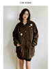 ForPoem 现货 25/FW原创设计复古咖色夹棉工装夹克宽松百搭休闲外套 商品缩略图0