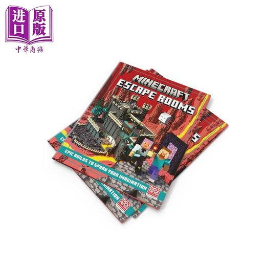 【中商原版】我的世界逃脱房间 建筑游戏 创意周边 Minecraft Escape Rooms 英文原版 Mojang AB 商品图1