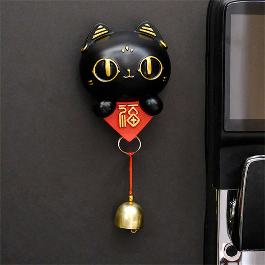 大英博物馆 巴斯特系列 抱福喵 磁吸门铃 商品图1