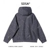 31058SDSA男士秋冬新款痞帅男装美式小香风拉链连帽卫衣宽松时尚外套 商品缩略图5