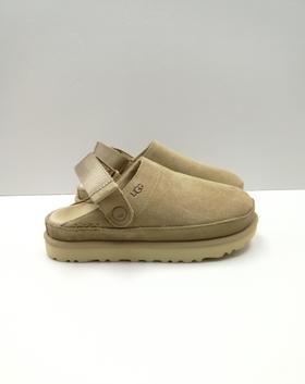 女款绒面皮拖鞋