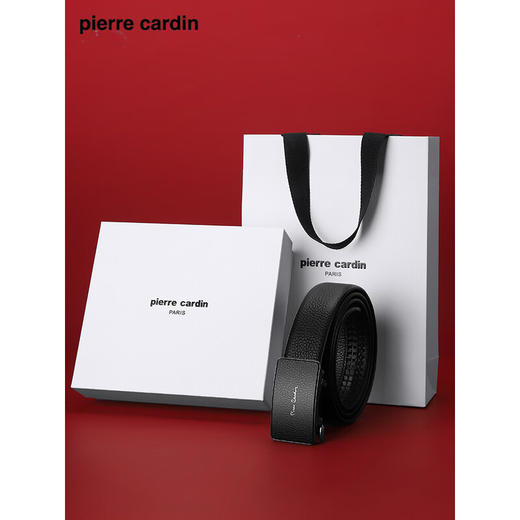 皮尔卡丹皮带男自动扣头层牛皮腰带J2N826Z-1081102A2 商品图4