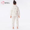 都市丽人睡衣女童法兰绒儿童家居服长袖长裤中厚夹棉套装JHH9E1 商品缩略图3