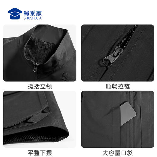 【隐藏款多功能战术马甲】可定制防泼水马甲背心 多口袋无袖外套马夹 BZ505 商品图9