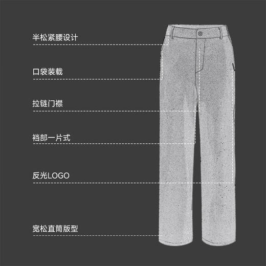 素湃Supield户外休闲裤男轻商务防风防水耐磨直筒裤男战术裤秋季 商品图4
