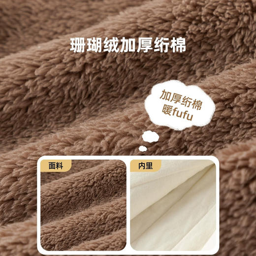 【清仓】嘟嘟家儿童冬季珊瑚绒男童家居服套装女宝童装FSC193DCF124 商品图3