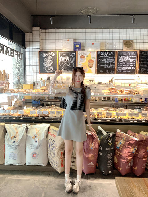 <曾小咸推荐>现货秒杀！休闲连衣裙 短款秒杀79.99！长款 秒杀89.99！ 商品图11