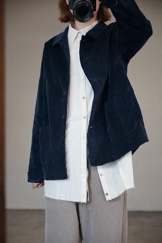 ALBUM DI FAMIGLIA 中性中长款衬衫(UNISEX COLLAR SHIRT LWR) 商品图9