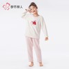 都市丽人睡衣男童女童双面暖羊绒家居服长袖长裤童装法兰绒JHH2F3 商品缩略图2