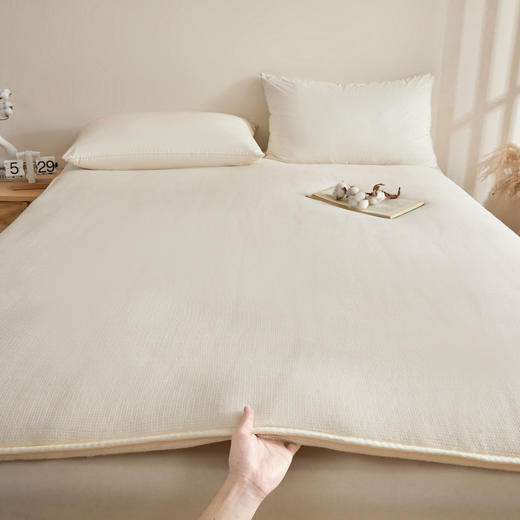 【品牌直发】加倍生活 新疆棉花混纺被 棉花棉胎/床褥垫 可铺可盖垫褥 鱼鳞网被芯 商品图1