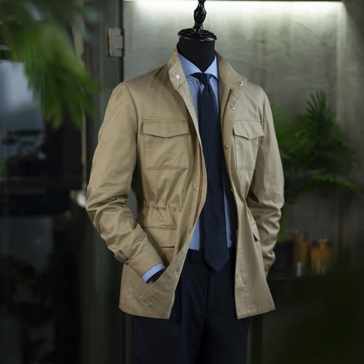 秋季新款男士M65经典猎装夹克小风衣-五色可选 商品图3